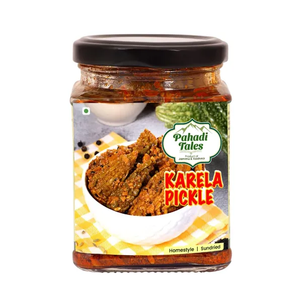 Ginger_And_Bitter_Gourd_Pickle_(Pack_Of_2)