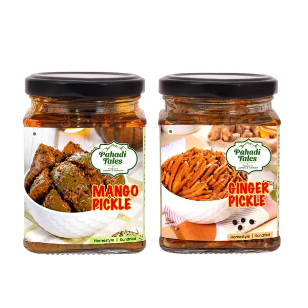 Mango_And_Ginger_Pickle_In_Mustard_Oil_(Pack_Of_2)