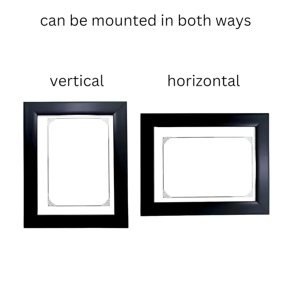 Black_Picture_Frame_Set_Of_4_Size_5_X_7_Inches_Textured_Wall_Mount_Display_With_Acrylic_Front_Vertical_Or_Horizontal_Hanging