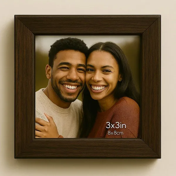 Brown_Square_Photo_Frames_Size_3_X_3_Inches_(7.6_X_7.6_Cm)_Set_Of_3_Dual_Purpose_Wall_Mount_And_Table_Display