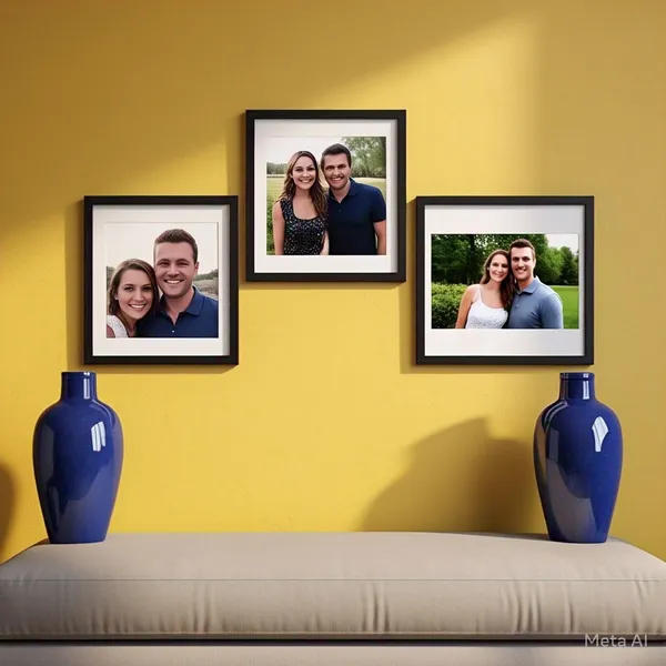 Black_Picture_Frame_Set_Of_3-_6_X_8_Inches_Textured_Wall_Frame_With_Crystal_Clear_Acrylic_Vertical_Or_Horizontal_Display