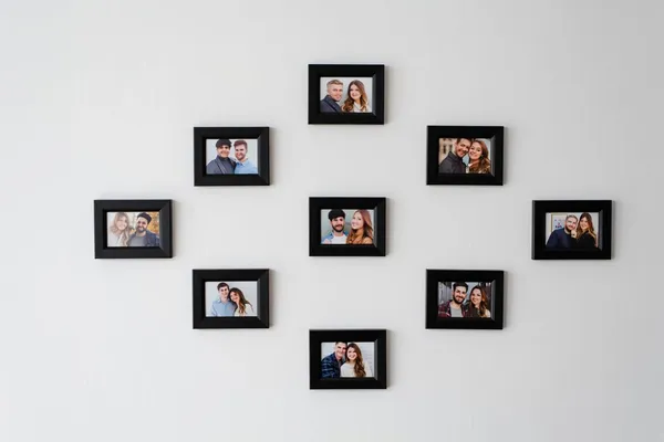 Black_Picture_Frame_Set_Of_9_3X3_Inches_Crystal_Acrylic_Front_Wall_Mounting_Gallery_Collection_Small_Frame_For_Home_And_Office