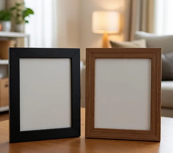 Black_And_Brown_Picture_Frame_Set_Of_2_5X7_Inches_Table_Top_Stand_With_Acrylic_Front
