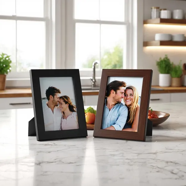 Black_Picture_Frame_Set_Of_2_-4_X_6_Inches_Wood_Finish_Tabletop_Display_With_Acrylic_Front