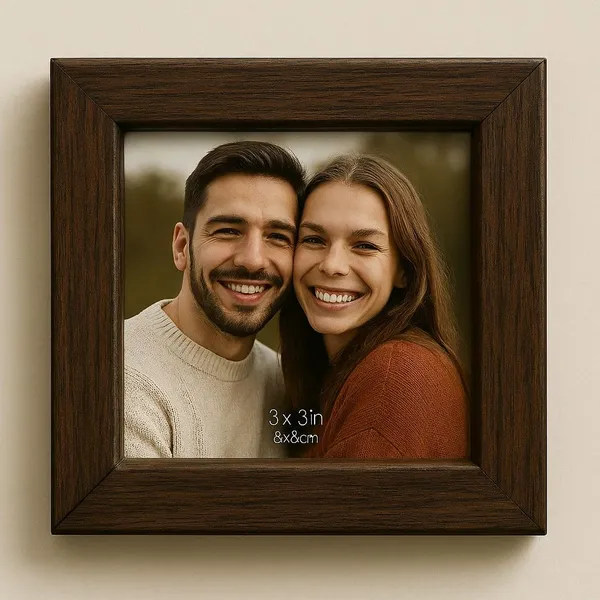 Brown_Customizable_Wooden_Photo_Frame_Set_4X4_Inches_Set_Of_3_With_Table_Top_Stand
