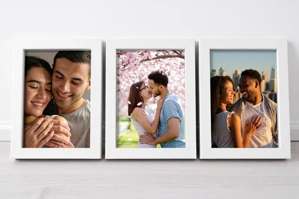White_Modern_Picture_Frame_Set_5X7_Inches_Tabletop_Display_With_Acrylic_Front_Pack_Of_3