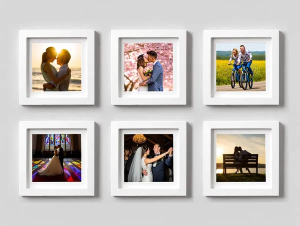 White_Modern_Photo_Frame_Set_6_Pack_Square_Frames_With_Table_Top_Stand_And_Wall_Mount_For_Home_Decor_Sleek_Frame