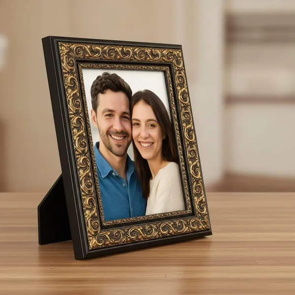 Black_And_Golden_Photo_Frame_Size_5_X_7_Inches_With_Tabletop_Stand_And_Wall_Hook_Wall_And_Desk_Decor_Pack_Of_1
