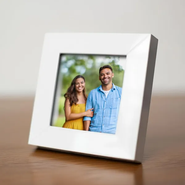 White_Elegant_Photo_Frame_4X4_Inches_Crystal_Clear_Acrylic_With_Mdf_Back_Tabletop_And_Wall_Mount_Display_Perfect_For_Home_Decor_And_Gifting_Customized_Frame_On_Demand