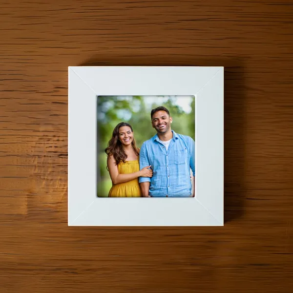 White_Elegant_Photo_Frame_4X4_Inches_Crystal_Clear_Acrylic_With_Mdf_Back_Tabletop_And_Wall_Mount_Display_Perfect_For_Home_Decor_And_Gifting_Customized_Frame_On_Demand