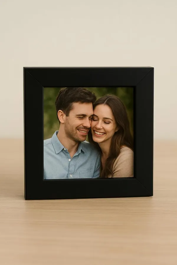 Black_Customizable_Table_Top_Photo_Frame_With_Crystal_Clear_Acrylic_Front_4X4_Inches_Display_Stand_For_Home_And_Office_Decor