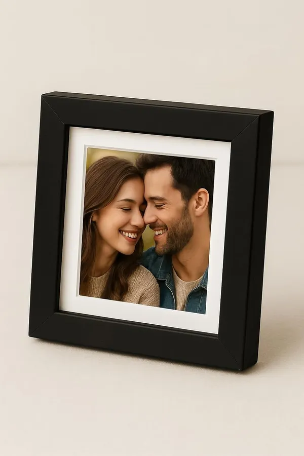 Black_Customizable_Table_Top_Photo_Frame_With_Crystal_Clear_Acrylic_Front_4X4_Inches_Display_Stand_For_Home_And_Office_Decor