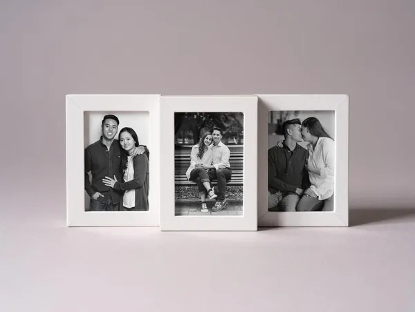 White_Photo_Frame_Set_3X3_Inches_Table_Top_Stand_And_Wall_Hook_Acrylic_Front_3_Pack_Cute_Frame_For_Gifting_Special_Occasion_Home_And_Office_Decor