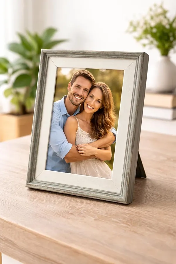 White_And_Teal_5X7_Inch_Photo_Frame_Table_Top_Wall_Hanging_Picture_Frame_With_Stand_For_Valentine_Anniversary