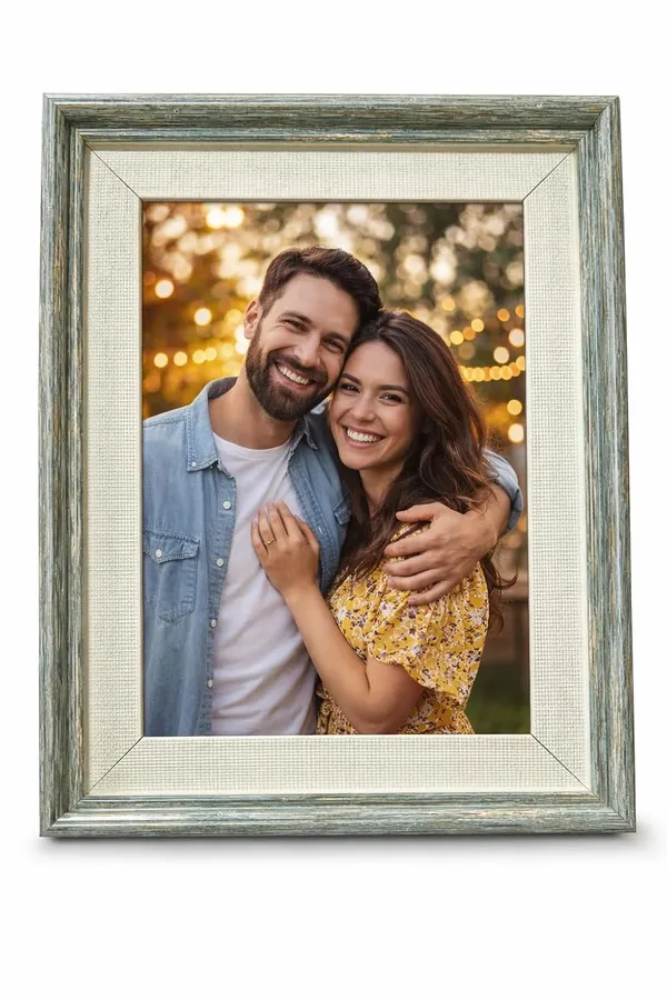 White_And_Teal_5X7_Inch_Photo_Frame_Table_Top_Wall_Hanging_Picture_Frame_With_Stand_For_Valentine_Anniversary