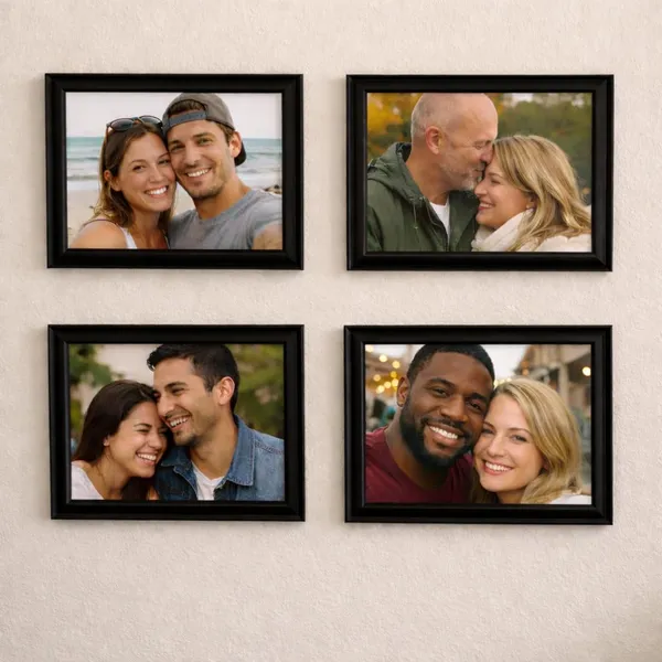 Black_Photo_Frame_Set_Of_4_5X7_Inch_Picture_Frames_With_Crystal_Clear_Plexiglass_Wall_Hanging_Display_For_Home_Office_Decor