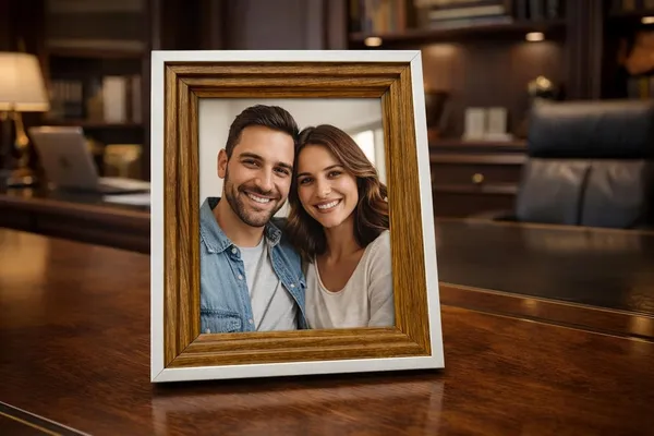 Oak_Wood_With_White_Border_5X7_Photo_Frame_Picture_Frame_With_Acrylic_Front_Table_Top_Stand_Wall_Mount_Photo_Display_Frame_For_Memories_Certificates_Artwork_Home_Decor_Gift_Oak_Wood_With_3D_Design