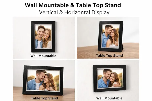 Black_And_Silver_5X7_Photo_Frame_Picture_Frame_With_Acrylic_Front_Table_Top_Stand_Wall_Mount_Photo_Display_Frame_For_Memories_Certificates_Artwork_Home_Decor_Gift_And