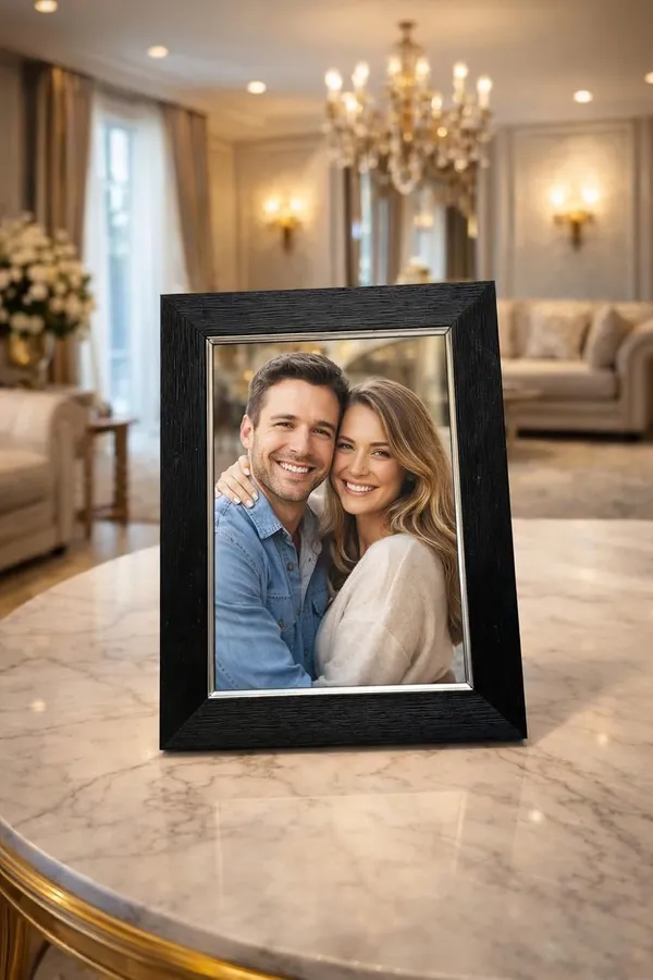 Black_And_Silver_5X7_Photo_Frame_Picture_Frame_With_Acrylic_Front_Table_Top_Stand_Wall_Mount_Photo_Display_Frame_For_Memories_Certificates_Artwork_Home_Decor_Gift_And
