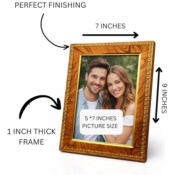 Golden_Personalized_5X7_Photo_Frame_Customised_Picture_Frame_With_Acrylic_Front_Table_Top_Stand_Wall_Mount_Photo_Display_Frame_For_Memories_Certificates_Artwork_Home_Decor_Gift