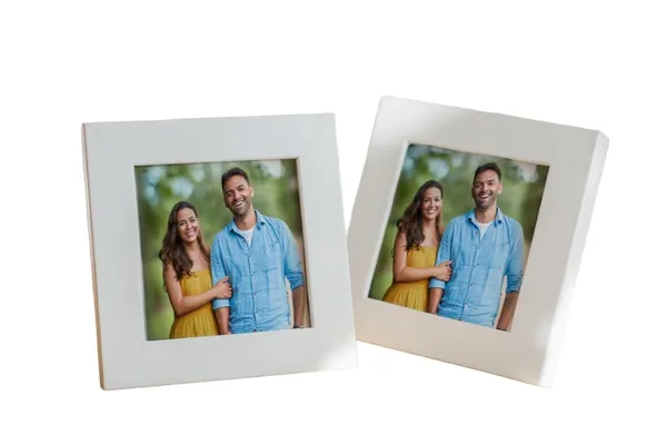 White_Customizable_4X4_Photo_Frame_Set_Of_2_Table_Top_Photo_Frames_With_Stand_Acrylic_Front_Personalized_Picture_Frames_For_Photos_Mini_Photo_Frame_For_Home_Decor_Desk_Gifts