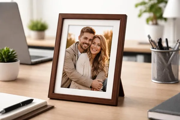 Brown_Photo_Frame_In_Finish_Same_Size_Display_For_Wall_Decor_Showcasing_Cherished_Memories_With_Elegant_Design_For_Home_Office_And_Personalized_Gift_Use_Size_5X7_Inch
