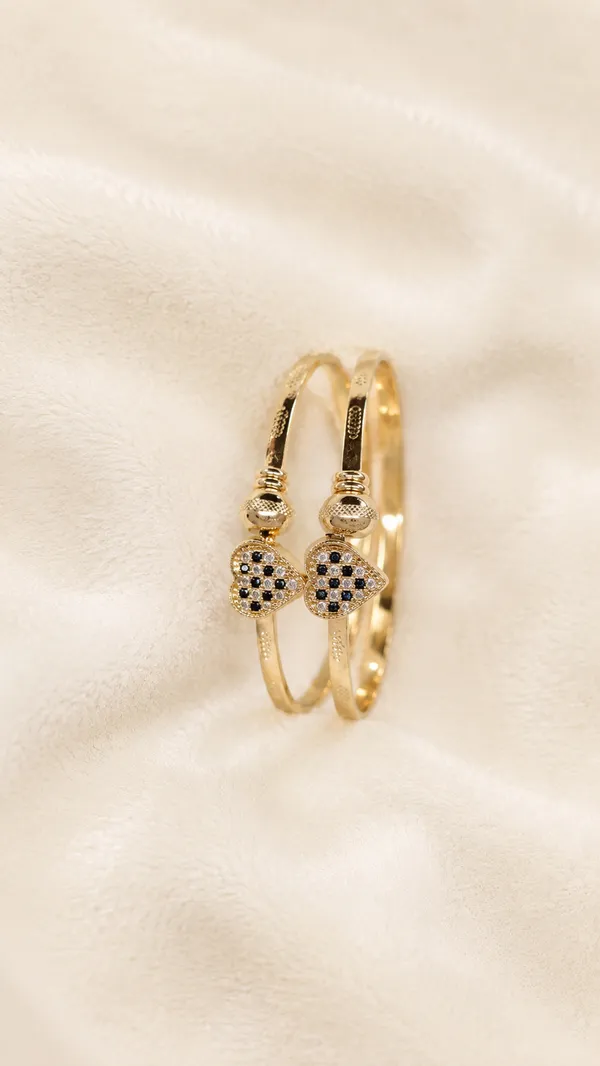 Gold_Plated_Pearl_Embellished_Double_Bracelet_Set