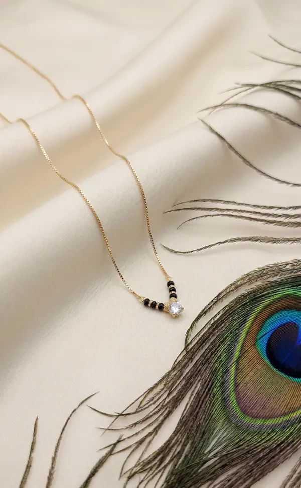 Gold_Chain_Black_Beaded_Crystal_Pendant_Mangalsutra_Necklace_For_Women