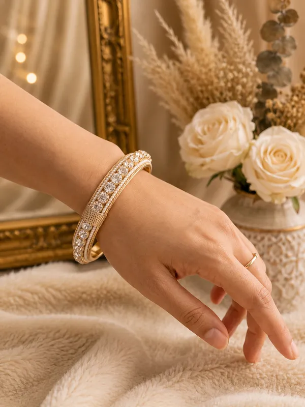 Silver_Tone_Crystal_Embellished_Bangles_Set_For_Women
