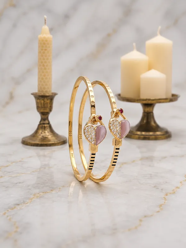 Gold_Plated_Brass_Bracelet_For_Women