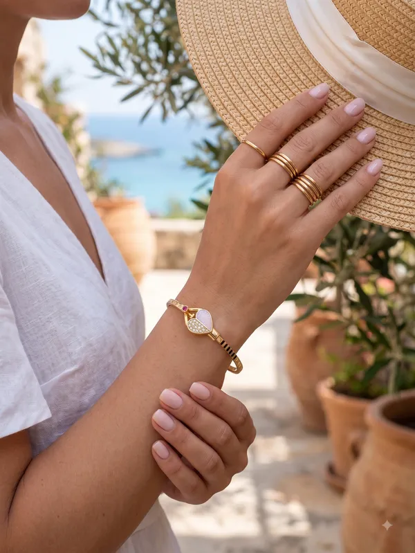 Gold_Plated_Brass_Bracelet_For_Women