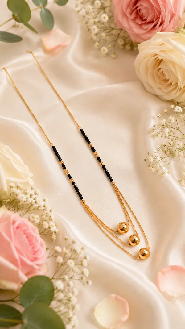 Gold_Plated_Black_Beaded_Mangalsutra_Necklace