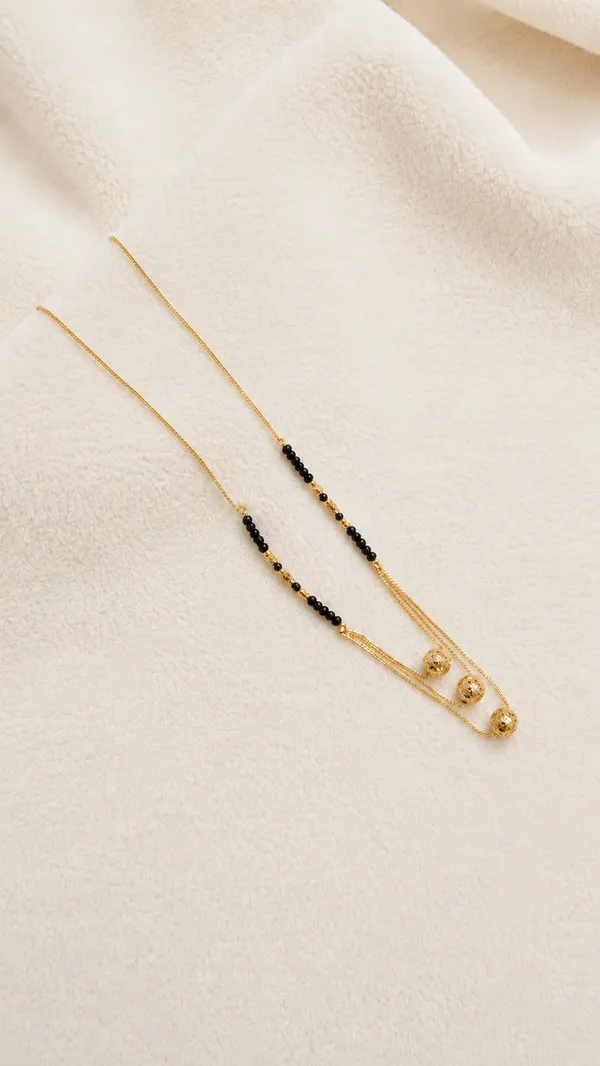 Gold_Plated_Black_Beaded_Mangalsutra_Necklace