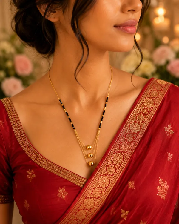 Gold_Plated_Black_Beaded_Mangalsutra_Necklace