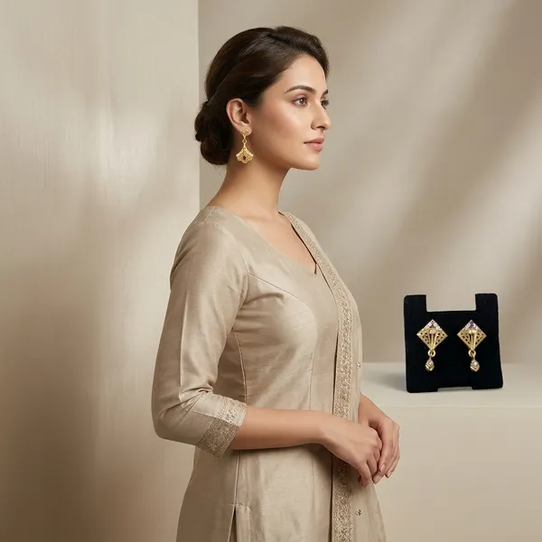 Gold_Plated_Kundan_Stone_Studded_Earring_Set_Of_2