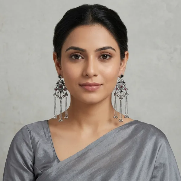 Silver_Oxidized_Kundan_Chandbali_Earrings_For_Women