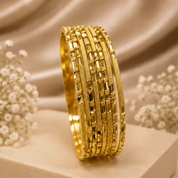 High_Gold_Plated_Bangles_Pack_of_8