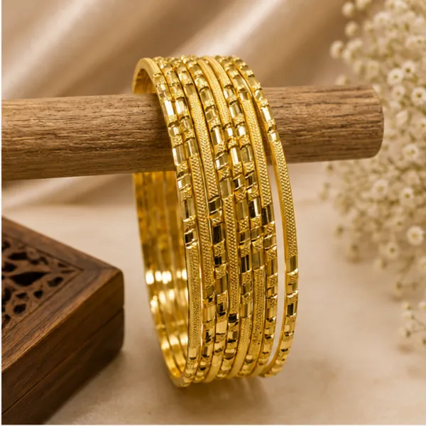 High_Gold_Plated_Bangles_Pack_of_8