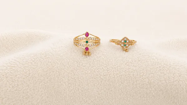 Gold_Plated_Crystal_Stone_Ethnic_Finger_Ring_Set_For_Women