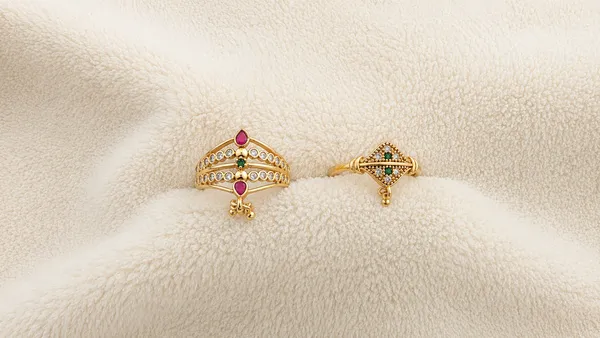 Gold_Plated_Crystal_Stone_Ethnic_Finger_Ring_Set_For_Women