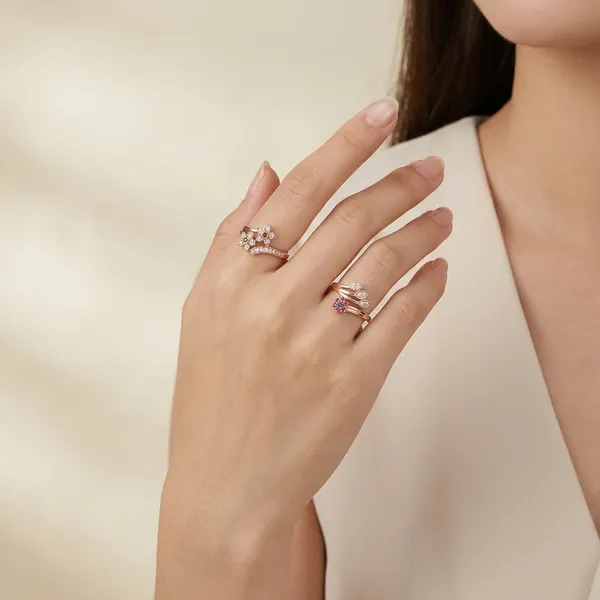 Gold_Floral_Cluster_Ring_Set