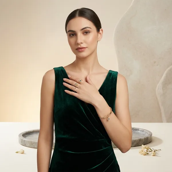 Gold_Tone_Teardrop_Stone_Ring_Set_Of_3