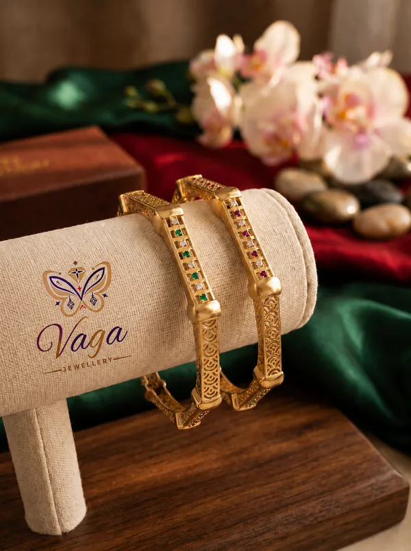 Gold_Plated_Gemstone_Embellished_Designer_Bangles_For_Women