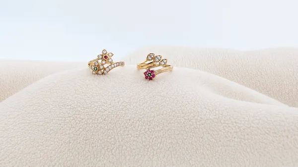Gold_Floral_Cluster_Ring_Set
