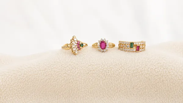 Gold_Plated_Pink_Stone_Rings_Set_Of_3_For_Women