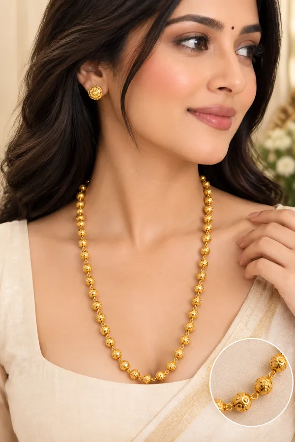 ASHIMA_HIGH_GOLD_PLATED_Daily_wear_BALL_CHAIN_-_SINGLE_LINE