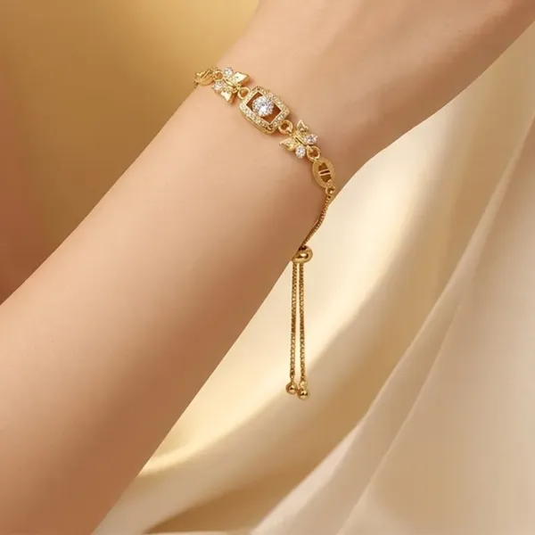 Gold-Tone_Adjustable_Bracelet_With_Multicolor_Stones
