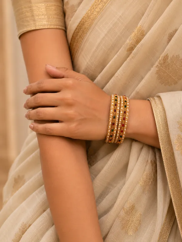 Gold_Plated_Kundan_Pearl_Bangles