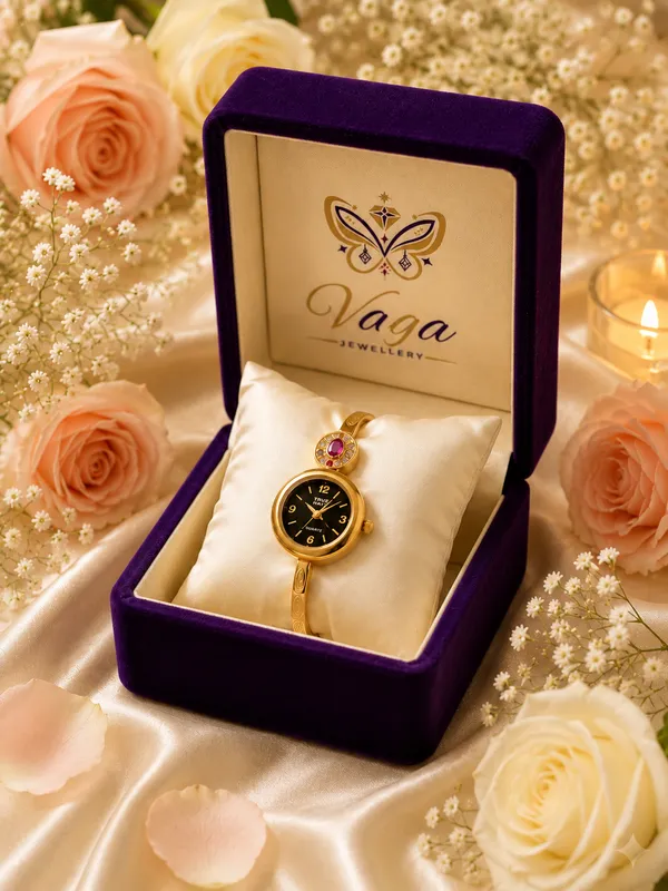 Stylish_Gold_Plated_Watch_Bracelet_for_Women