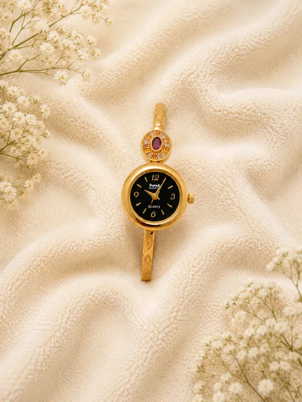 Stylish_Gold_Plated_Watch_Bracelet_for_Women